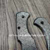 il_fullxfull.4801900877_dt9p.jpg Seigaiha Japanese Waves - Spyderco Delica TI - Deep Laser Engraved Titanium Scales - Flytanium - EDC Gear - Optional Knife Install