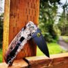 il_fullxfull.4827009570_8su2.jpg Kraken VS Pirate Ship - Spyderco Shaman - Laser Engraved Copper Knife Scales - Flytanium *Optional Knife Install*