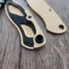 Spyderco PM2 - Brass Backspacer Flytanium