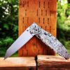 il_fullxfull.5081689396_9cy1.jpg Japanese Warrior - Samurai Skull - Kershaw Random Leek Framelock - Deep Fiber Laser Engraving - EDC Gear - Complete Knife