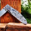 il_fullxfull.5081689398_5mfj.jpg Japanese Warrior - Samurai Skull - Kershaw Random Leek Framelock - Deep Fiber Laser Engraving - EDC Gear - Complete Knife