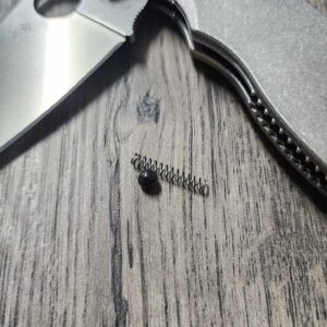 il_fullxfull.5120441263_4rxs.jpg Spyderco Manix Spring Kit - Ceramic Ball - Light Spring - EDC Gear - Made in the USA - knife not included
