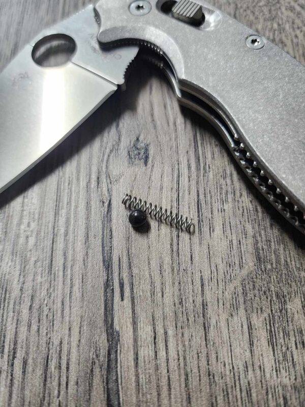 Spyderco Manix Spring Kit - Ceramic Ball - Light Spring - EDC Gear - Made in the USA - knife not included