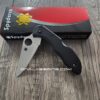 il_fullxfull.5401689576_4roh.jpg Titanium Black Scales for Spyderco Delica - Flytanium Gear - Optional Knife Install with Upgrades