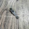 il_fullxfull.5480745543_9h2g.jpg LynchNW Spyderco Shaman - Skull & Crossbones - Laser Engraved Titanium - Deep Carry Pocket Knife Clip - Blacksmith, Satin or Sandwash Finish