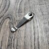 il_fullxfull.5666723393_hw2w.jpg Spyderco WIRE Clip - Topographic - Laser Engraved Titanium -Deep Carry Pocket Knife Clip - Blacksmith, Satin or Stonewash Finish Made In USA