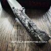 Chaves Knives Relief Engraved RCK9 With Skull Design!! Titanium - M390 steel - COMPLETE KNIFE!! With Extra clip - New in box