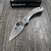 il_fullxfull.5713948284_o3yb.jpg Dragonfly - Titanium Scales Kit for Spyderco Dragonfly Knife - Stonewash - Flytanium Gear - Scales and backspacer ONLY!!! Knife NOT included