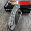 il_fullxfull.5713948776_747e.jpg Dragonfly - Titanium Scales Kit for Spyderco Dragonfly Knife - Stonewash - Flytanium Gear - Scales and backspacer ONLY!!! Knife NOT included