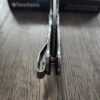 Basketweave - Spyderco Manix 2 - Deep Laser Engraved - Titanium Knife Scales - Flytanium Gear *Knife Install Optional*