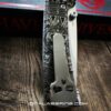 il_fullxfull.6009231865_87my.jpg Chaves Knives - Relief Engraved RCK9 - Titanium Scales - Dead Aztec Theme - M390 Steel - COMPLETE KNIFE!! With Extra Clip - New in Box