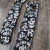 il_fullxfull.6601529968_amfe.jpg Misfits Benchmade Bugout Titanium Black Scales - EDC Scales - 535 Bugout - Skulls
