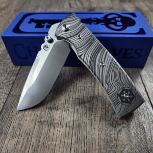 il_fullxfull.6609213608_ko18.jpg Chaves Redencion 229 - Beskar Ingot Laser Engraved Titanium Scales - Knife Install Optional - 4 Blade Styles - New In Box