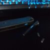 Benchmade Bugout - BLUE Glow - Backspacer- Satin - Flytanium Gear