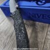 Chaves Redencion Street Blue Label - Dead Aztec Laser Engraved Black Micarta Scales - 2 Blade Style Options - New In Box