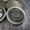 I have Stability / Rule 9 - Tree of Life - Deep Laser Engraved Brass Coin - Polished and Aged Finish
