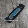 il_fullxfull.6768867023_790s.jpg Modulator Black Aluminum Scales - 4 Inlays - Copper - Patina - Titanium - Damascus - Benchmade Bugout - Flytanium Gear *Scales/Handles Only