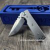 il_fullxfull.6771918415_80li.jpg Chaves TAK Blue Label - Titanium Scales - Complete Knife - Satin Elmax Blade - 2 Blade Style Options - New In Box