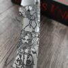 il_fullxfull.6835127535_ovem.jpg Chaves Knives - Relief Engraved RCK9 - Titanium Scales - BDSM/Bondage Theme - M390 Steel - COMPLETE KNIFE!! With Extra Clip - New in Box