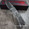 il_fullxfull.6932815088_lycm.jpg Chaves Knives - Relief Engraved RCK9 - Davy Jones - Titanium - M390 steel - COMPLETE KNIFE!! With Extra clip - New in box