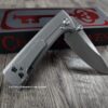 il_fullxfull.6951773784_jdyo.jpg Chaves Knives - Relief Engraved RCK9 - Titanium Scales - Chaves Key Skull Theme - M390 Steel - COMPLETE KNIFE!! With Extra Clip - New in Box
