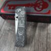 il_fullxfull.6954229477_evrf.jpg Chaves Knives - Relief Engraved RCK9 - Titanium Scales - Death Portal Theme - M390 Steel - COMPLETE KNIFE!! With Extra Clip - New in Box