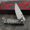 il_fullxfull.6974915248_adsl.jpg Chaves Knives - Relief Engraved RCK9 - Titanium Scales - GOONIES!! - M390 Steel - COMPLETE KNIFE!! With Extra Clip - New in Box