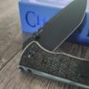il_fullxfull.6979504826_3b0n.jpg Blacked out Chaves Redencion 229 Black Micarta Laser Engraved Seigaiha Waves COMPLETE KNIFE - Black ELMAX Blade - Drop Point & Tanto Options
