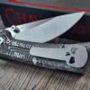 il_fullxfull.7046665156_muqr.jpg Chaves Knives - Relief Engraved RCK9 - Titanium Scales - Momento Mori - M390 Steel - COMPLETE KNIFE!! With Extra Clip - New in Box