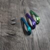 Benchmade MINI Bugout 533 - ANO Titanium Backspacer - 3 Color Choices - Green - Purple - Teal - Flytanium Gear