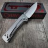 il_fullxfull.7216142974_ljbe.jpg Chaves Knives - Relief Engraved RCK9 - Titanium Scales - Chaves Skull Aztec - M390 Steel - COMPLETE KNIFE!! With Extra Clip - New in Box