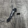 il_fullxfull.7501554922_597z.jpg LynchNW Chaves Model A - Laser Engraved Skull Key - Titanium Deep Carry Pocket Clip - Beadblasted or Blacksmith Finish - Made In USA
