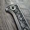 il_fullxfull.7673390982_54s5.jpg Chaves RCK9 Titanium Engraved with Filigree/Scroll Design - Show Side Scale ONLY