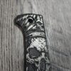 Chaves RCK9 Titanium Engraved with Davy Jones Theme - Show Side Scale ONLY
