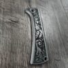 il_fullxfull.7721345069_tgxr.jpg Chaves RCK9 Titanium Engraved with Filigree/Scroll Design - Show Side Scale ONLY
