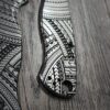 Maori Tattoo - Spyderco PM2 TI - Tamoko Deep Laser Engraved Titanium PM2 Knife Scales - Flytanium - Knife & Hardware Optional