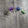 Spyderco Manix 2 - Titanium Ball Cage Lock - Anodized Titanium - 4 Colors - Flytanium EDC Gear