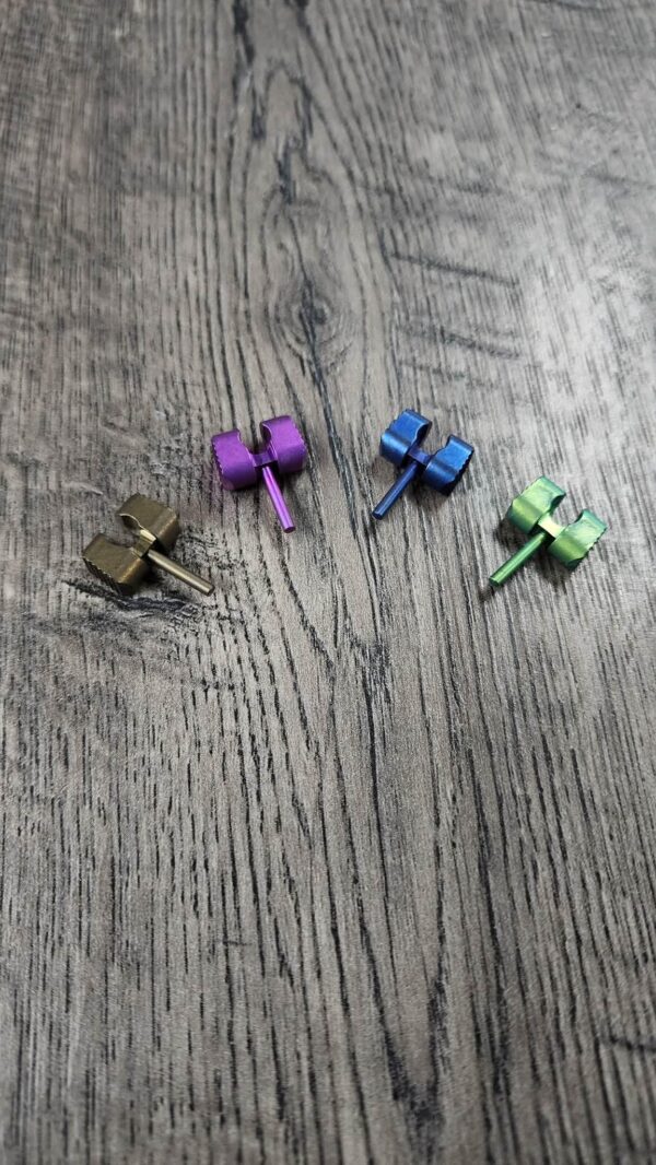 Spyderco Manix 2 - Titanium Ball Cage Lock - Anodized Titanium - 4 Colors - Flytanium EDC Gear