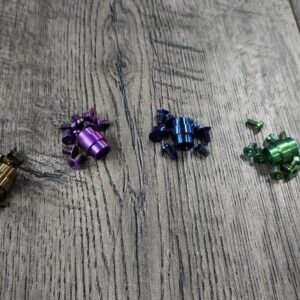 il_fullxfull.7973550194_ikqm.jpg Spyderco Manix 2 - Titanium Hardware Kit - Anodized Titanium - 4 Colors - Flytanium Gear