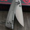 il_fullxfull.8012459112_69l4.jpg Chaves Knives - Relief Engraved RCK9 - Titanium Scales -Basketweave - M390 Steel - COMPLETE KNIFE!! With Extra Clip - New in Box