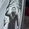 Custom Engraved Kershaw Scour Knife – Michael Myers!  | Deep Laser Engraved Single Side - Complete Knife!! - EDC