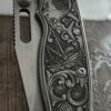 il_fullxfull.8027830619_2cli.jpg Demko AD20.5 JAWS Theme Double sided Engraving -Relief Engraved - Complete knife
