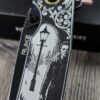 il_fullxfull.8033315050_175d.jpg Custom Engraved Ruike P801 Black – Michael Myers Horror Theme | Double Sided Laser Engraved Knife - Complete knife - EDC - EDC knife