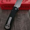 il_fullxfull.8060874054_hb9h.jpg Chaves Knives Pro-Tech Redencion 229 – SW Black – Custom Pin-Up Scroll Engraved Knife – Luxury EDC - Chaves Knives