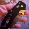 Spyderco Manix 2 - Glow - Titanium Ball Cage Lock - Satin - Flytanium Gear - Knife NOT included~!!!