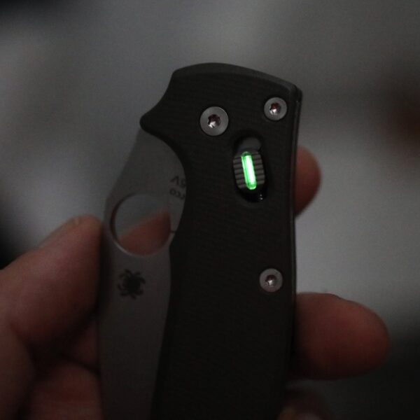 Spyderco Manix 2 - Glow - Titanium Ball Cage Lock - Satin - Flytanium Gear - Knife NOT included~!!!