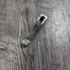 Microtech MSI Clip - Topographic Map - Laser Engraved Titanium - Deep Carry Pocket Knife Clip - Blacksmith or Satin Finish - MADE In USA