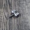 Spyderco Slotted Manix 2 Ball Cage Lock - Titanium - Flytanium Gear