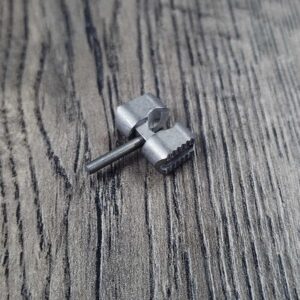 Spyderco Slotted Manix 2 Ball Cage Lock - Titanium - Flytanium Gear