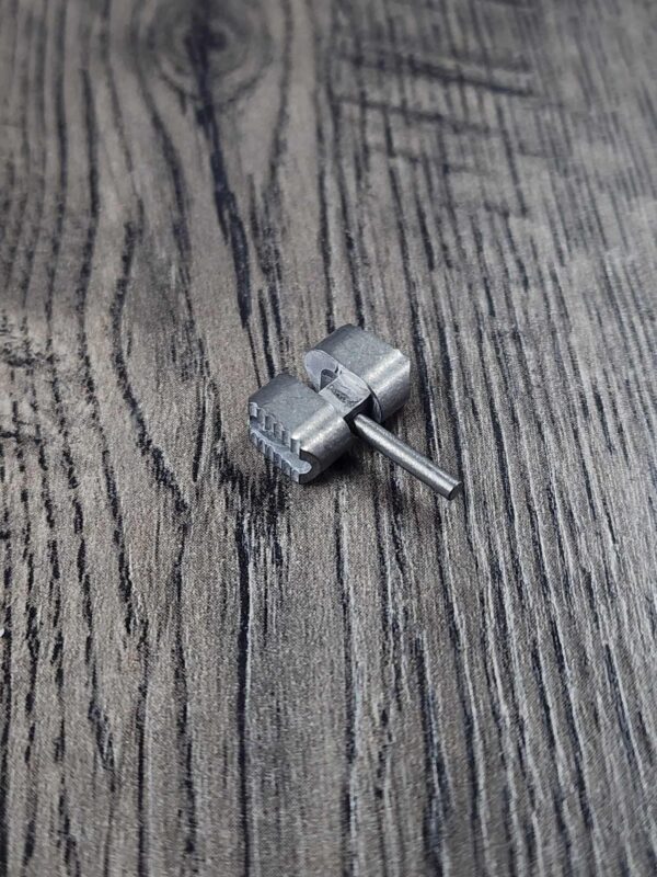 Spyderco Slotted Manix 2 Ball Cage Lock - Titanium - Flytanium Gear